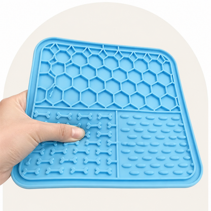 Ortekor Slow-Feeding Food-Grade Silicone Lick Mat