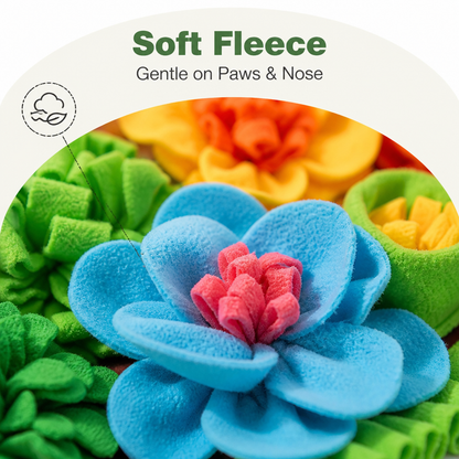 Ortekor Soft Fleece & Slow-Feeding Dog Puzzle Mat