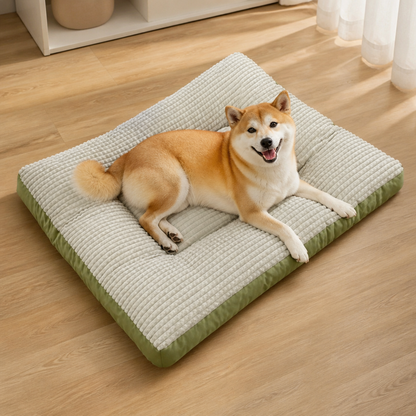Ortekor Soft Fleece & Washable Dog Bed (Removable Cover)