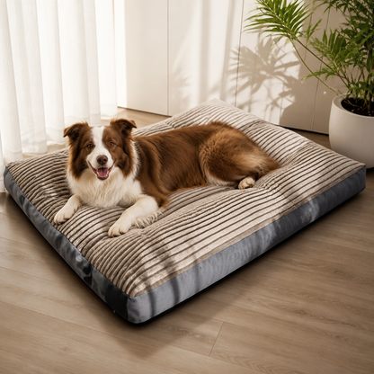 Ortekor Soft Fleece & Washable Dog Bed (Removable Cover)
