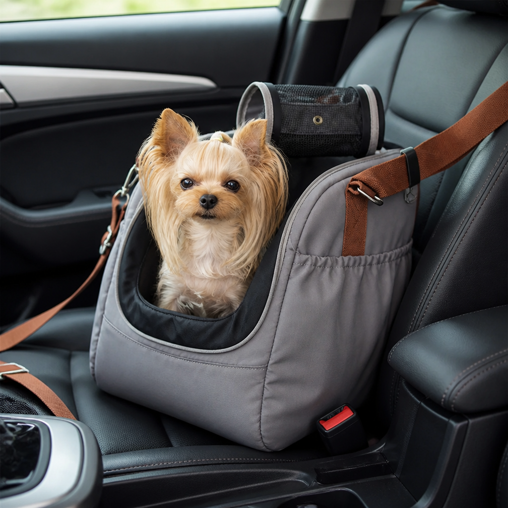 Ortekor Soft-Sided & Breathable Travel Carrier (Car Seat Compatible)