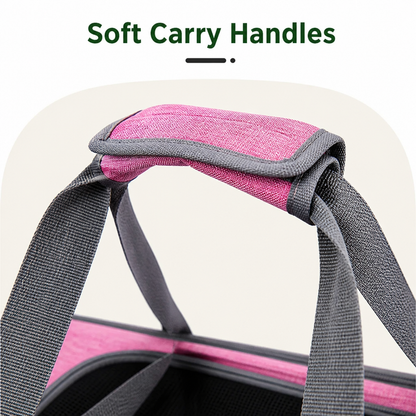 Ortekor Soft-Sided Spacious Travel Carrier