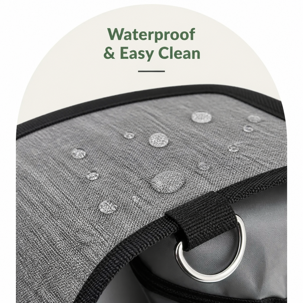 Ortekor Stable Waterproof & Safety Mesh Car Pet Seat