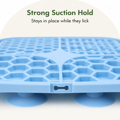 Ortekor Suction-Cup Slow Feeder Lick Mat