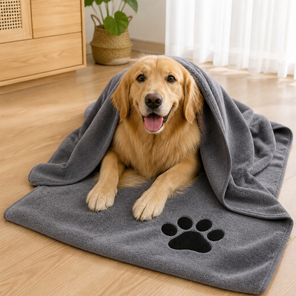 Ortekor Super Absorbent Quick-Dry Microfiber Pet Towel