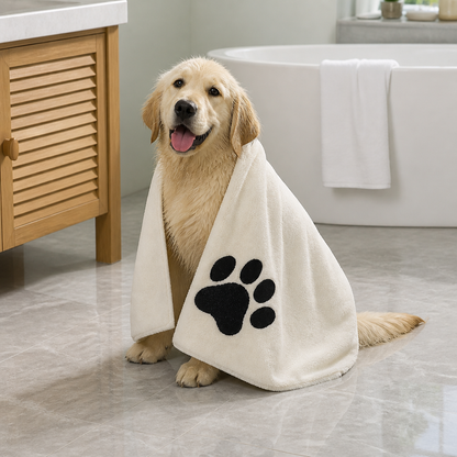 Ortekor Super Absorbent Quick-Dry Microfiber Pet Towel