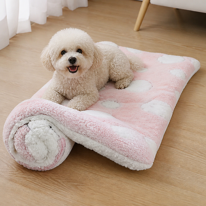 Ortekor Thick Plush Flannel & Non-Slip Dog Bed