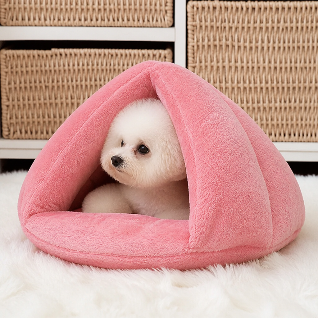 Ortekor Thick Plush & Insulated Triangle Kennel Mat