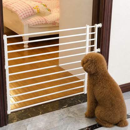 Ortekor Titanium Steel Retractable No-Drill Indoor Dog Gate