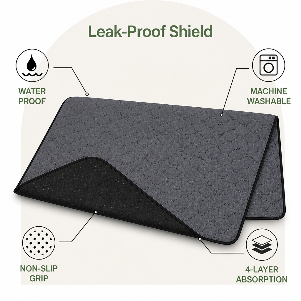 Ortekor Ultra Absorbent Waterproof Non-Slip Dog Training Pad