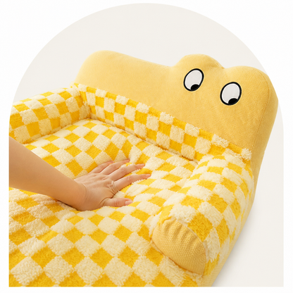 Ortekor Warm Plush Bolster Dog Bed