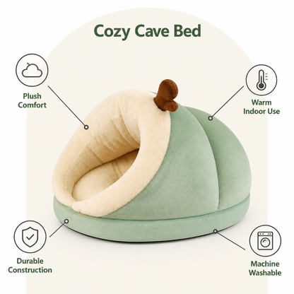 Ortekor Warm Plush & Easy-Care Bolster Bed