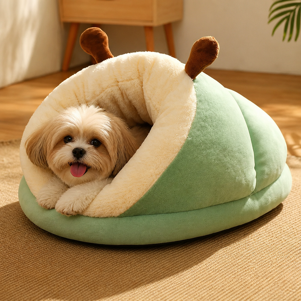 Ortekor Warm Plush & Easy-Care Bolster Bed