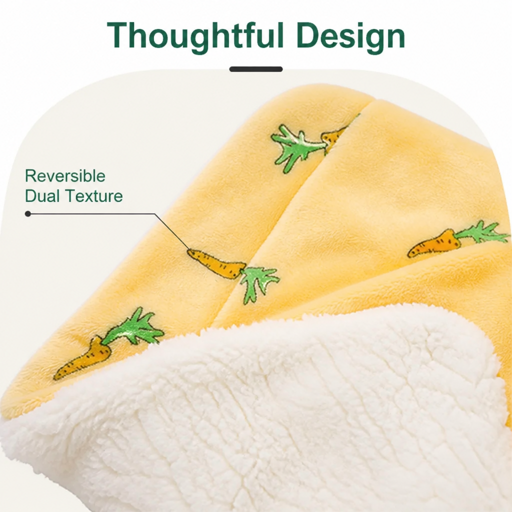 Ortekor Warm & Soft Flannel Pet Blanket (Machine Washable)