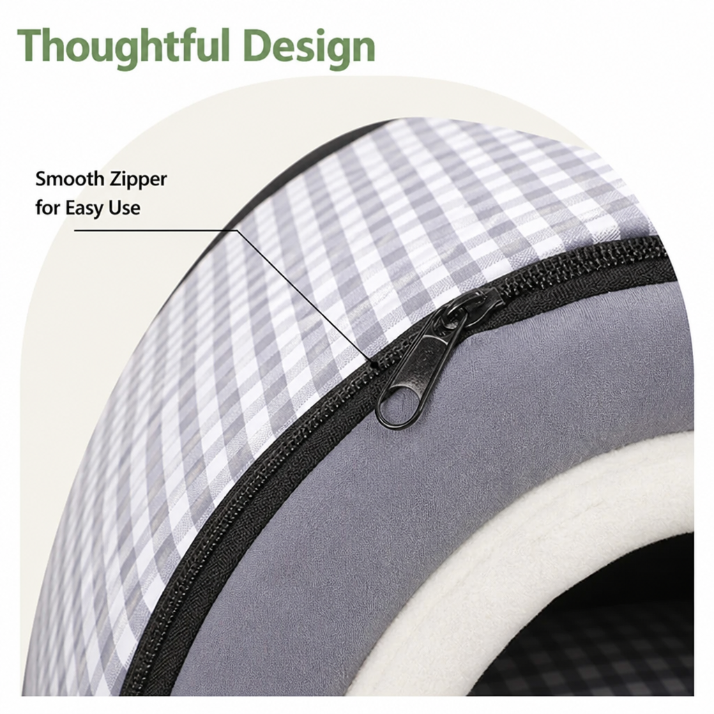 Ortekor Warm & Windproof Foldable Dog Bed