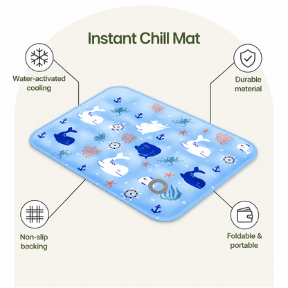Ortekor Water-Activated & Non-Slip Dog Cooling Mat