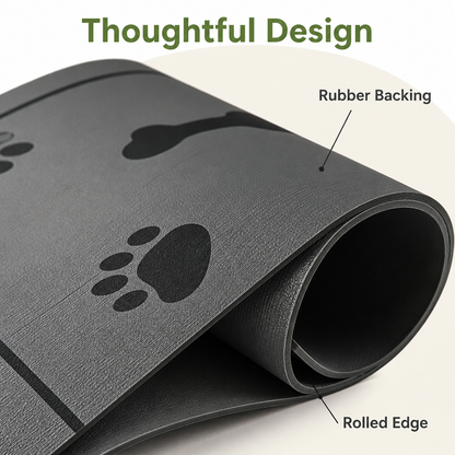Ortekor Waterproof & Absorbent Non-Slip Pet Feeding Mat