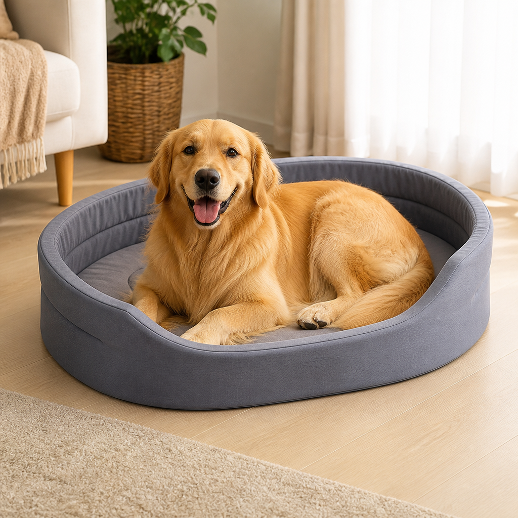 Ortekor Waterproof & Anti-Mite Washable Dog Bed