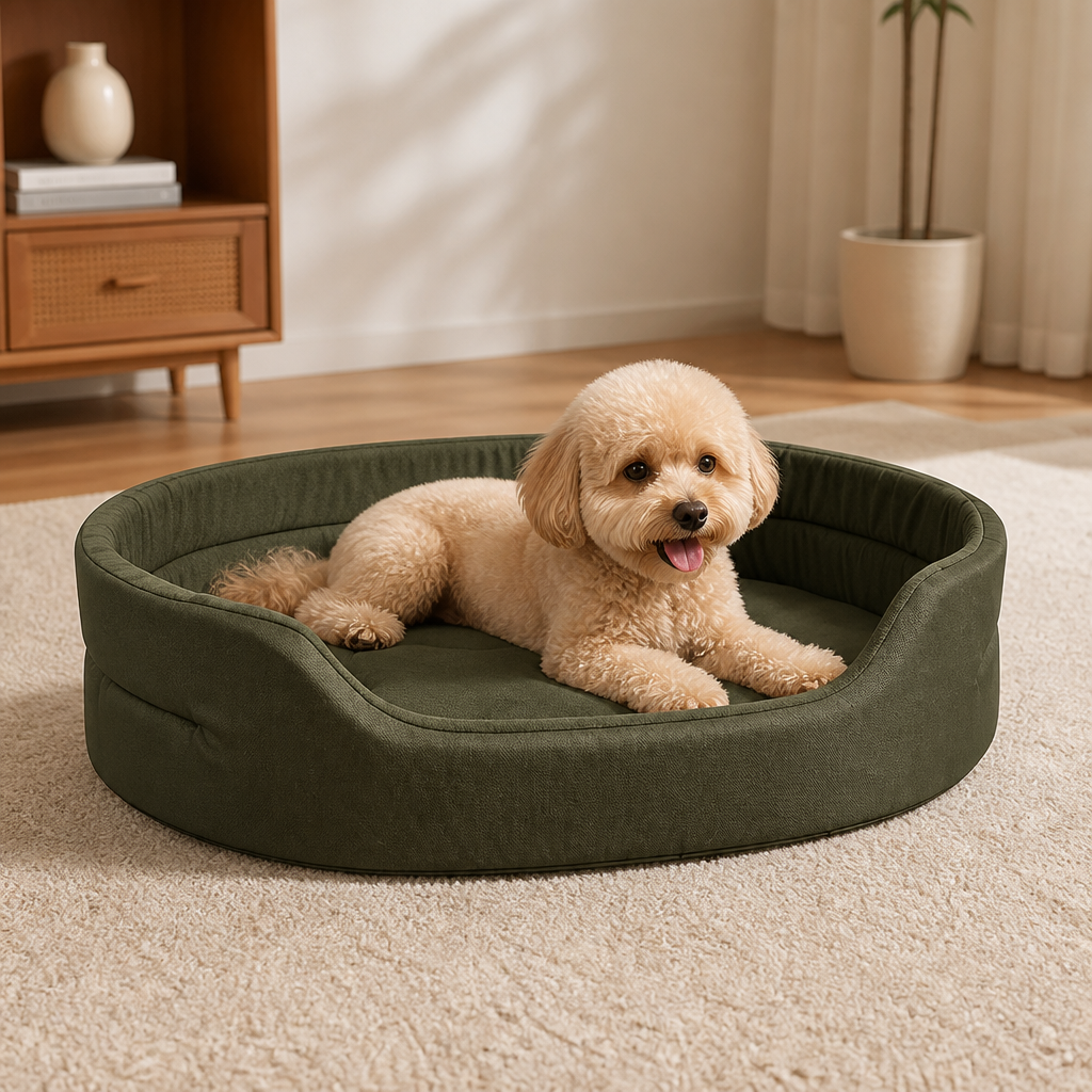 Ortekor Waterproof & Anti-Mite Washable Dog Bed
