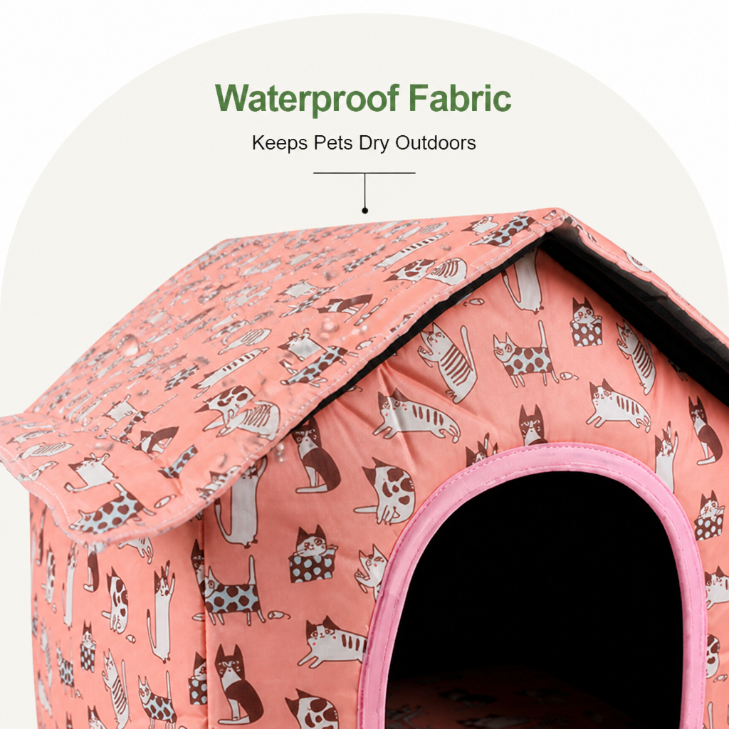 Ortekor Waterproof & Foldable Outdoor Pet House