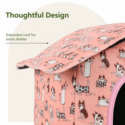Ortekor Waterproof Foldable & Washable Small Pet House