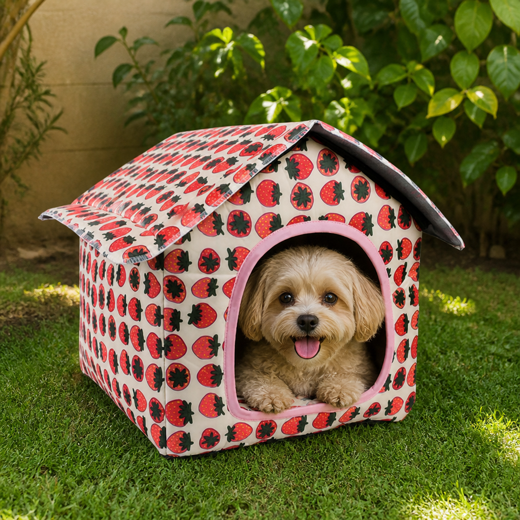 Ortekor Waterproof Foldable & Washable Small Pet House