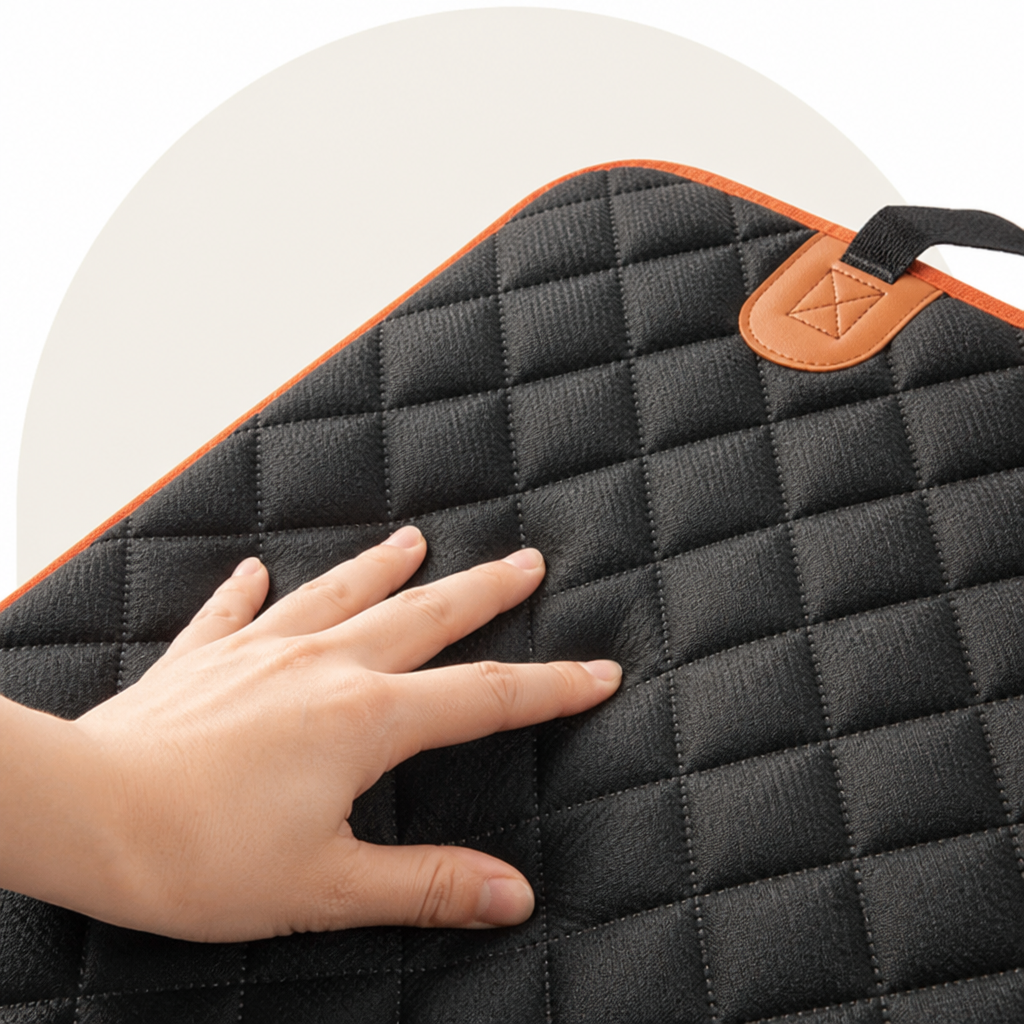 Ortekor Waterproof Hammock Dog Car Seat Cover (Machine-Washable)