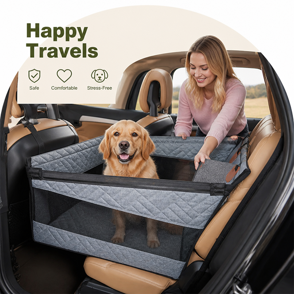 Ortekor Waterproof & Non-Slip Back Seat Hammock