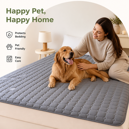 Ortekor Waterproof & Non-Slip Breathable Dog Bed Cover