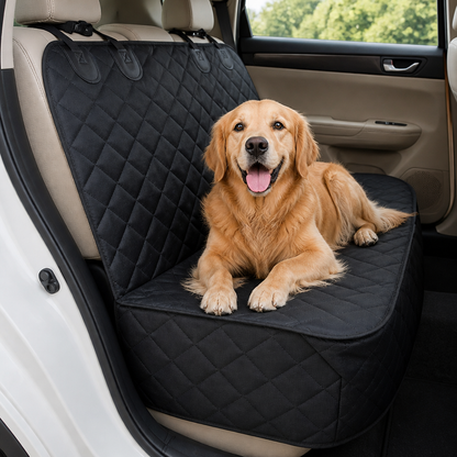 Housse de siège auto pour chien Ortekor, imperméable, antidérapante et lavable en machine
