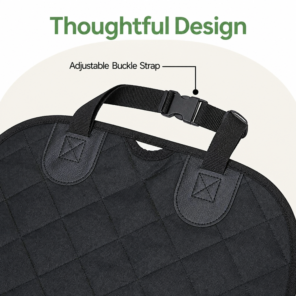Housse de siège auto pour chien Ortekor, imperméable, antidérapante et lavable en machine