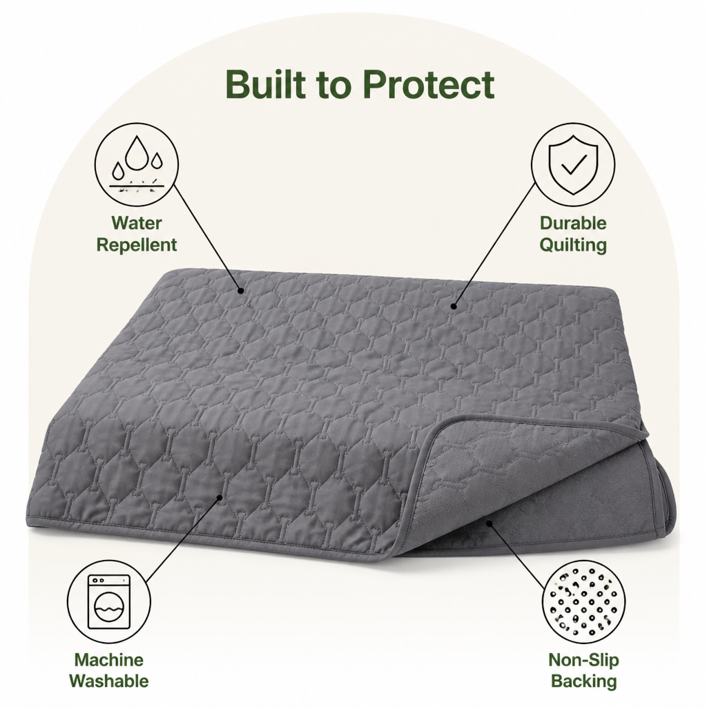 Ortekor Waterproof & Non-Slip Quilted Bed Protector