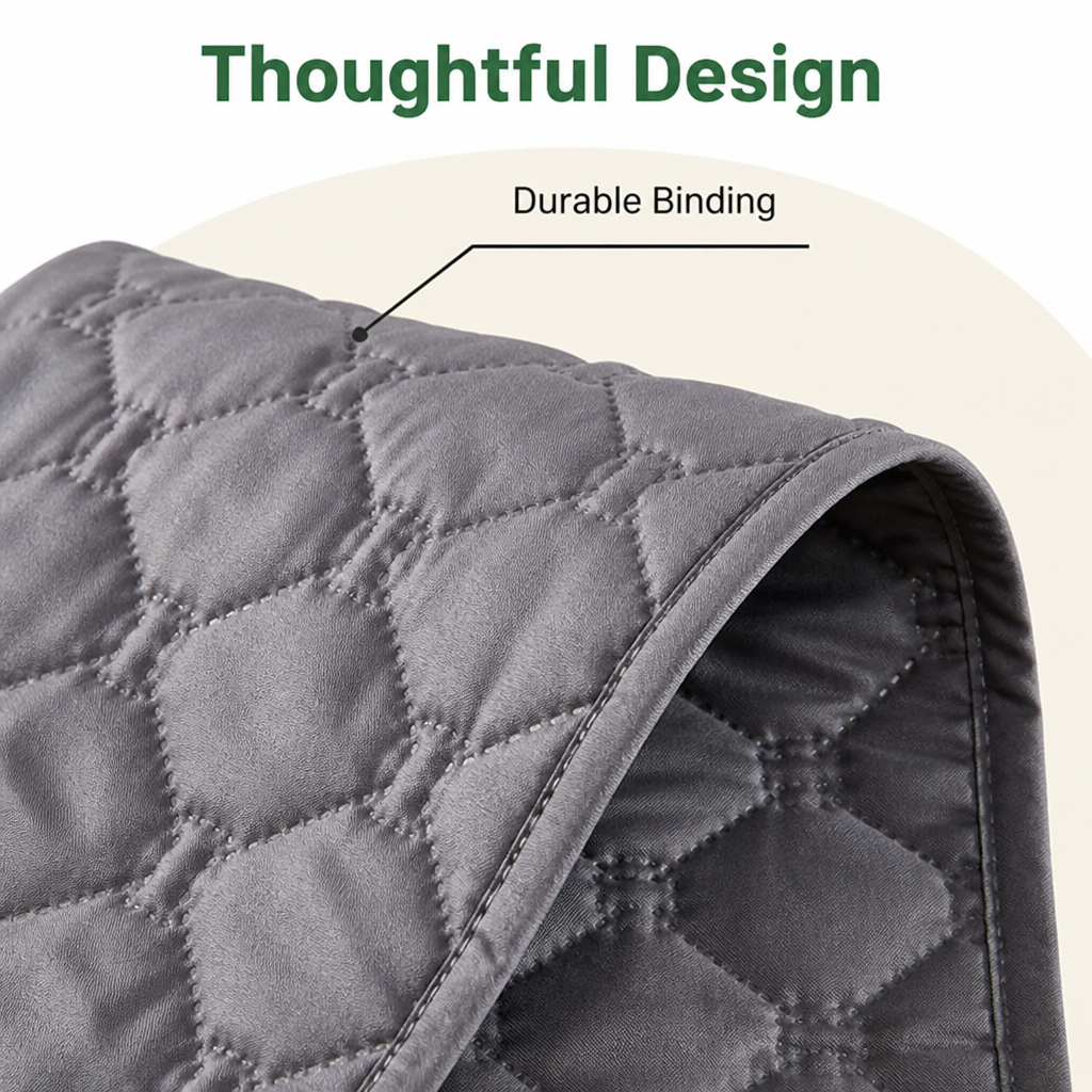 Ortekor Waterproof & Non-Slip Quilted Bed Protector