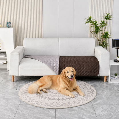 Ortekor Waterproof Non-Slip Quilted Sofa & Bed Protector