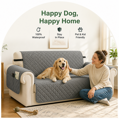 Ortekor Waterproof & Non-Slip Sofa Slipcover (1-4 Seater)