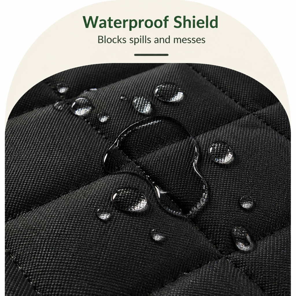 Ortekor Waterproof & Nonslip Hammock Car Seat Cover (Universal Fit)