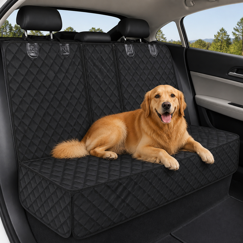Ortekor Waterproof & Nonslip Hammock Car Seat Cover (Universal Fit)