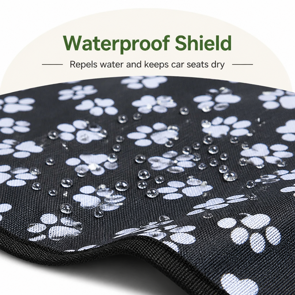 Ortekor Waterproof Oxford 600D Car Seat Cover (Non-Slip Base)
