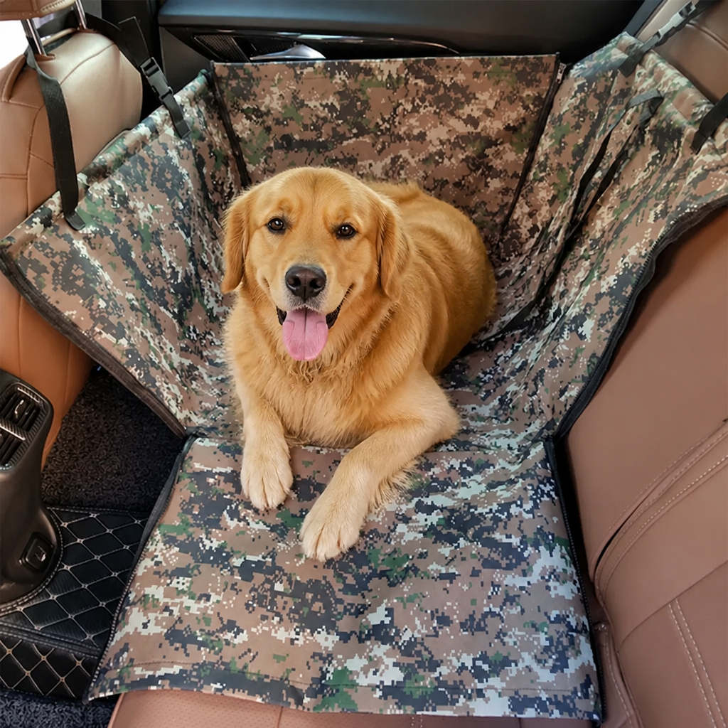 Ortekor Waterproof Oxford Pet Car Seat Hammock