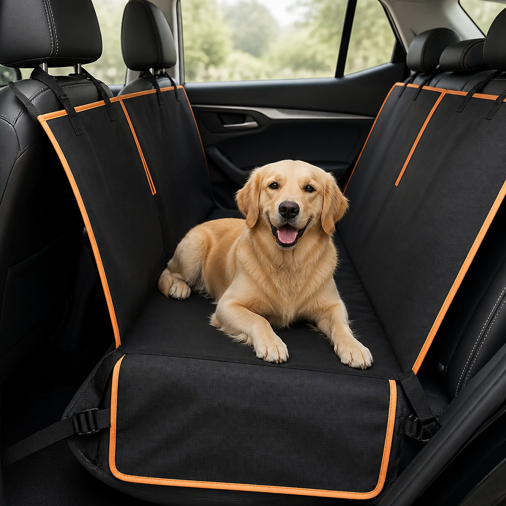 Ortekor Waterproof Oxford & Scratchproof Car Seat Cover (Hammock Style)