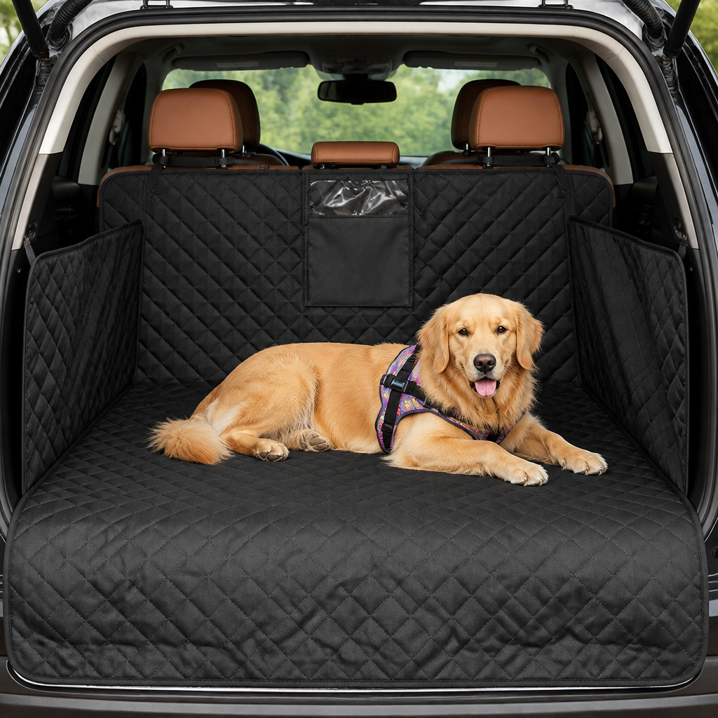 Ortekor Waterproof Padded Non-Slip Car Seat Cover (With Storage Bag)