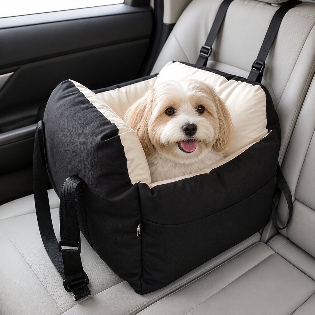 Ortekor Waterproof Quilted Foam-Padded Car Seat Bed (Small)
