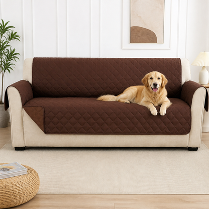 Ortekor Waterproof Quilted Stretch Sofa Slipcover (Universal Fit)