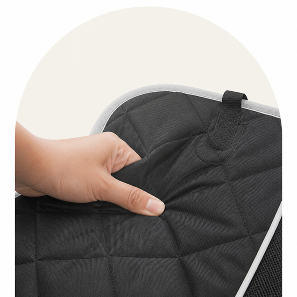 Ortekor Waterproof Scratch-Resistant Backseat Cover