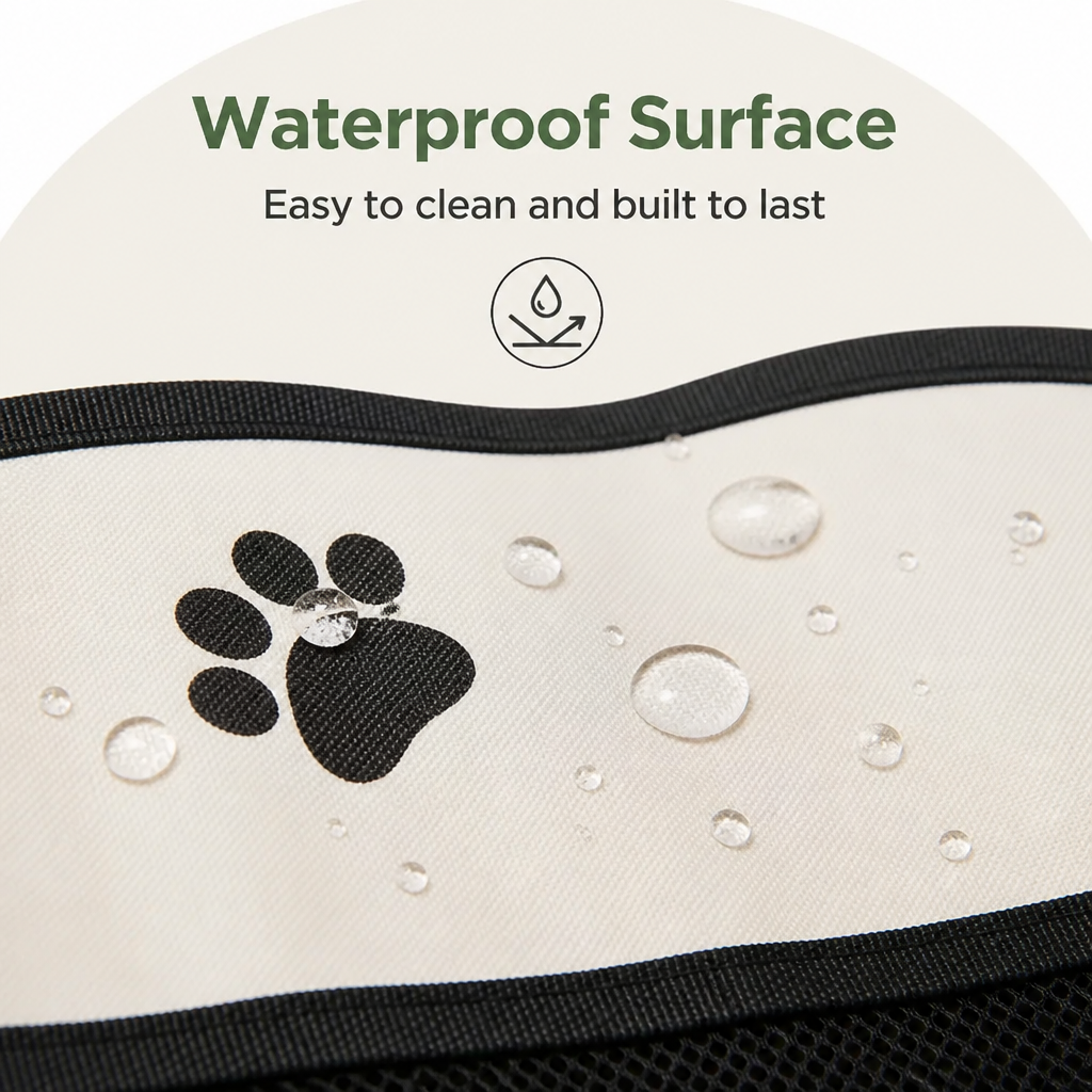 Ortekor Waterproof & Scratch-Resistant Foldable Cat Playpen (Octagonal)