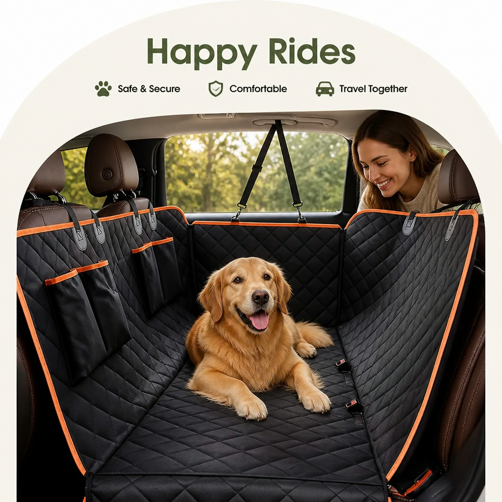 Ortekor Waterproof & Scratch-Resistant Hammock-Style Car Seat Cover