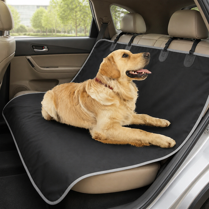 Ortekor Waterproof & Scratch-Resistant Padded Oxford Back Seat Hammock (Universal Fit)