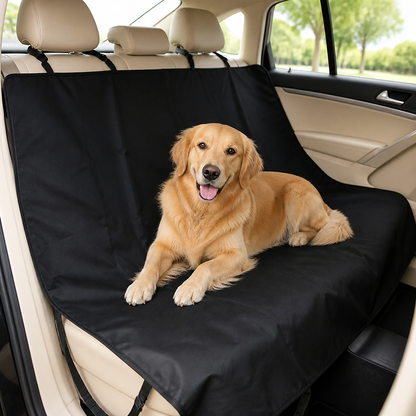 Ortekor Waterproof & Scratch-Resistant Padded Oxford Back Seat Hammock (Universal Fit)
