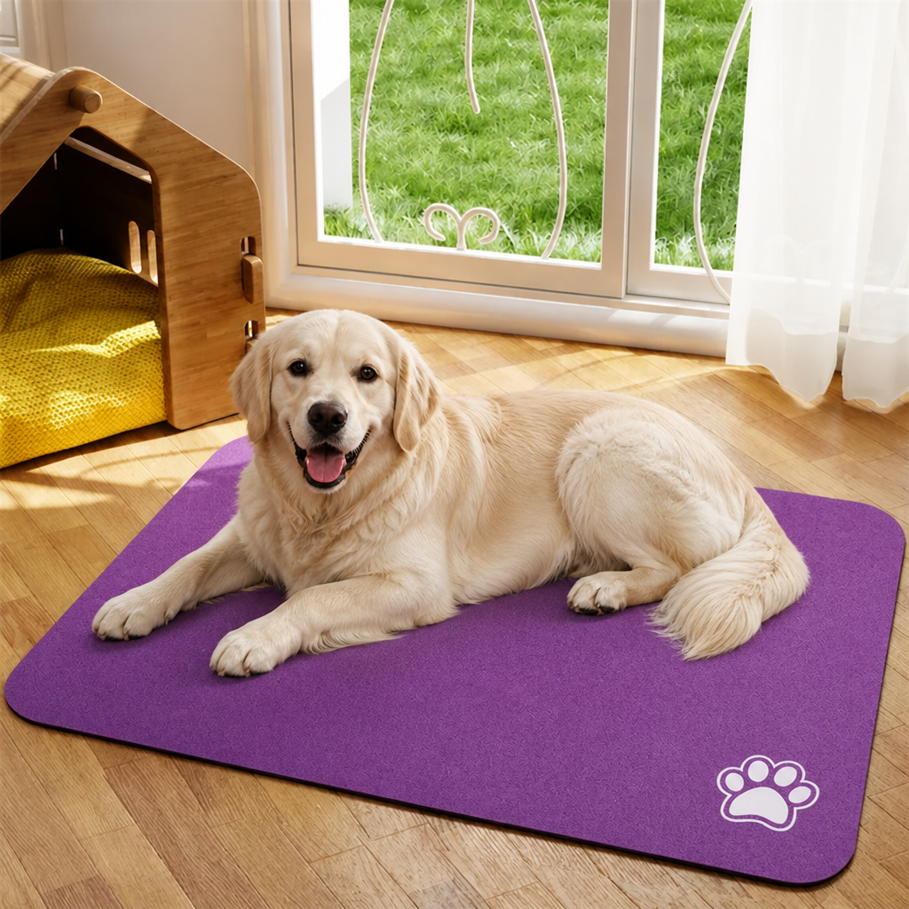 Ortekor Waterproof & Super-Absorbent Non-Slip Feeding Mat