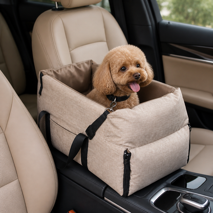 Ortekor Waterproof & Washable Pet Car Booster (Safety Tether)